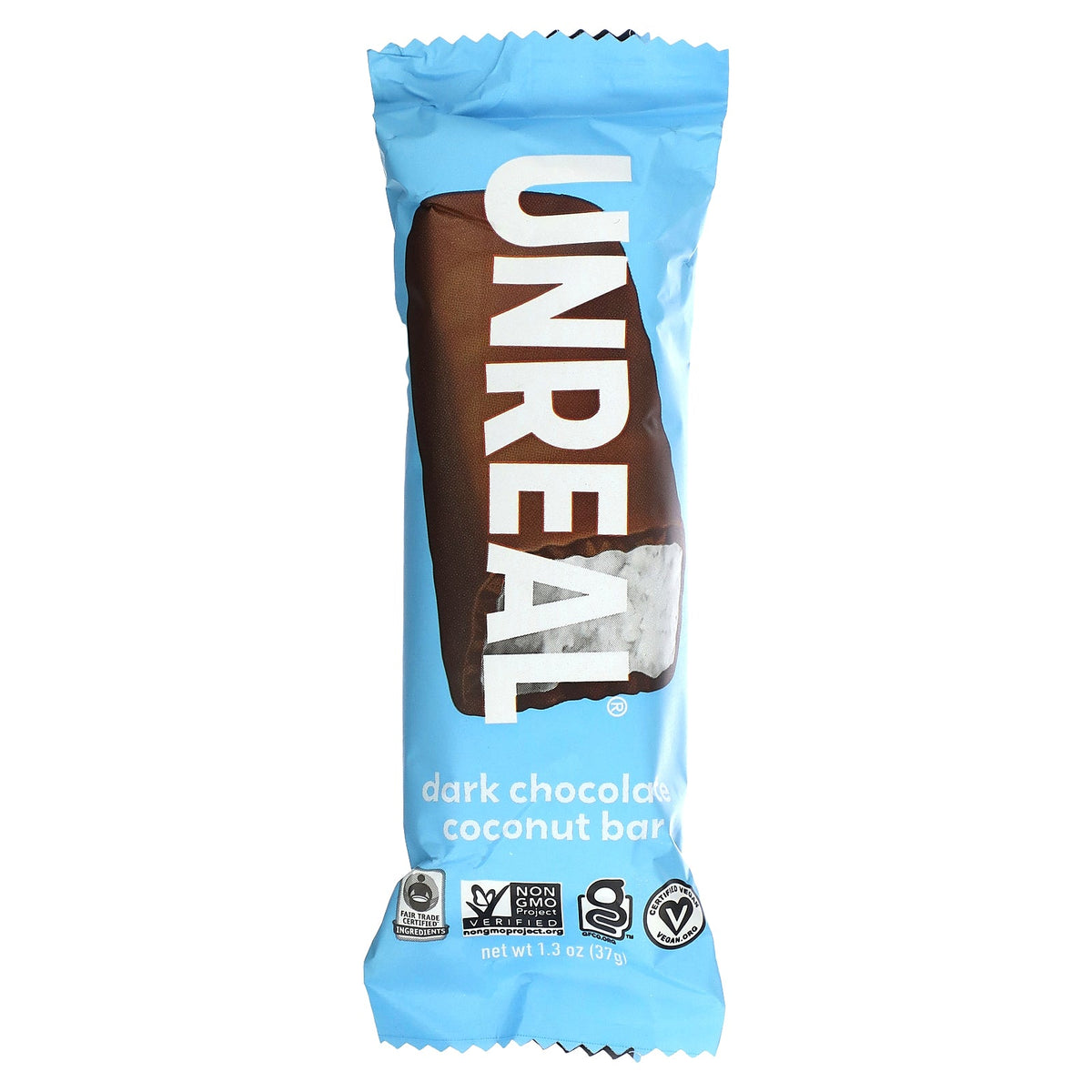Unreal, Dark Chocolate Coconut Bar, 1.3 oz (37 g)