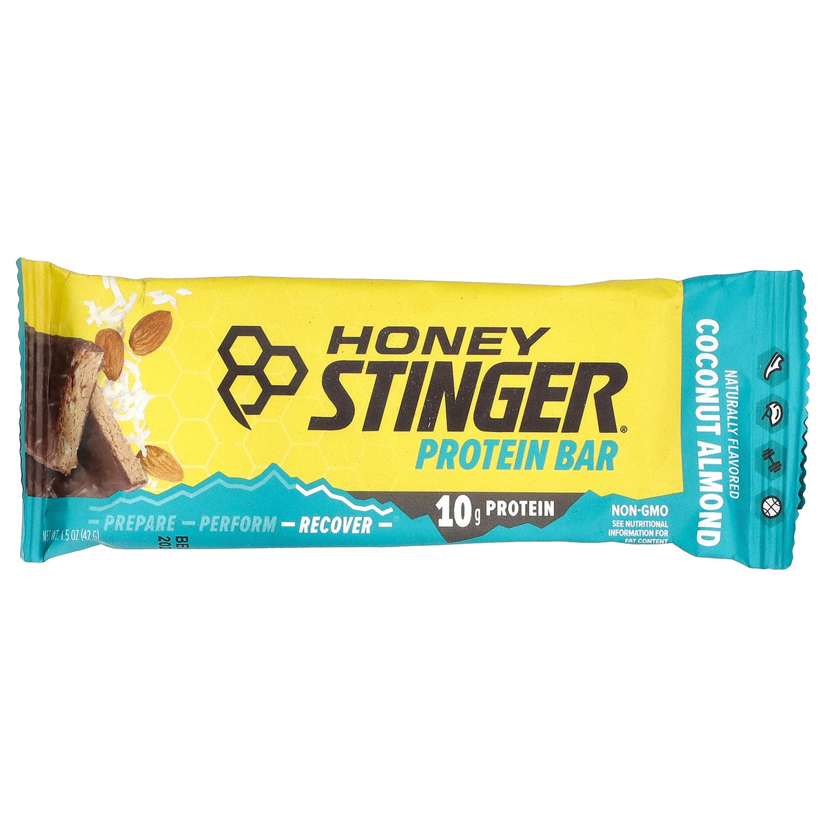 Honey Stinger, Protein Bar, Coconut Almond , 15 Bars, 1.5 oz (42 g) Each