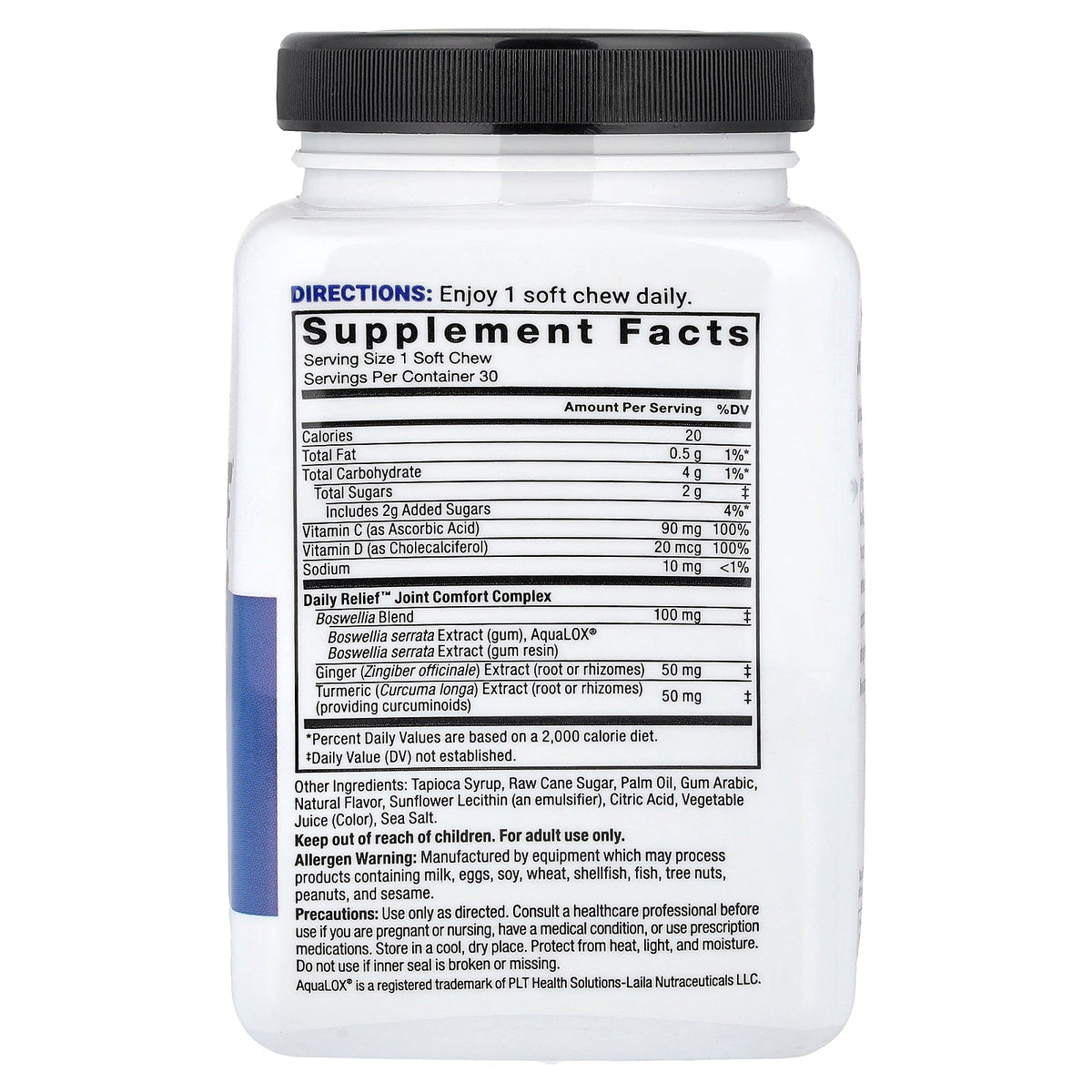 Force Factor, Daily Relief™, Joint, Tropical Berry, 30 Soft Chews