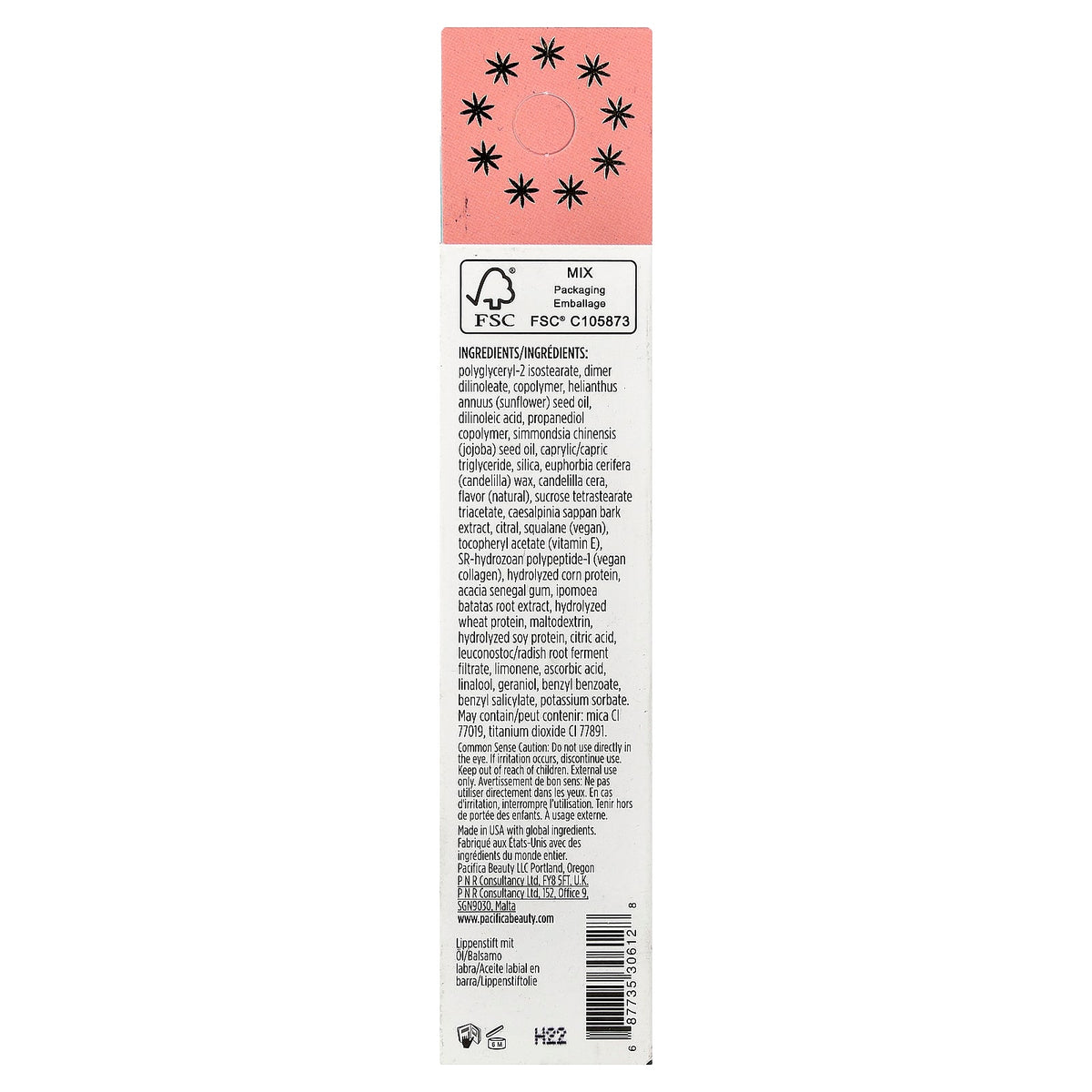 Pacifica, Glow Baby, Complex Lip Balm, Orange Dreamsicle, 0.5 fl oz (15  ml)