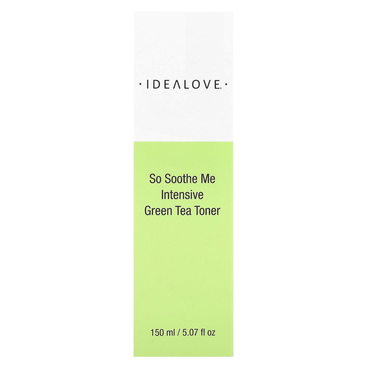 Idealove, So Soothe Me, Intensive Green Tea Toner, 5.07 fl oz (150 ml)