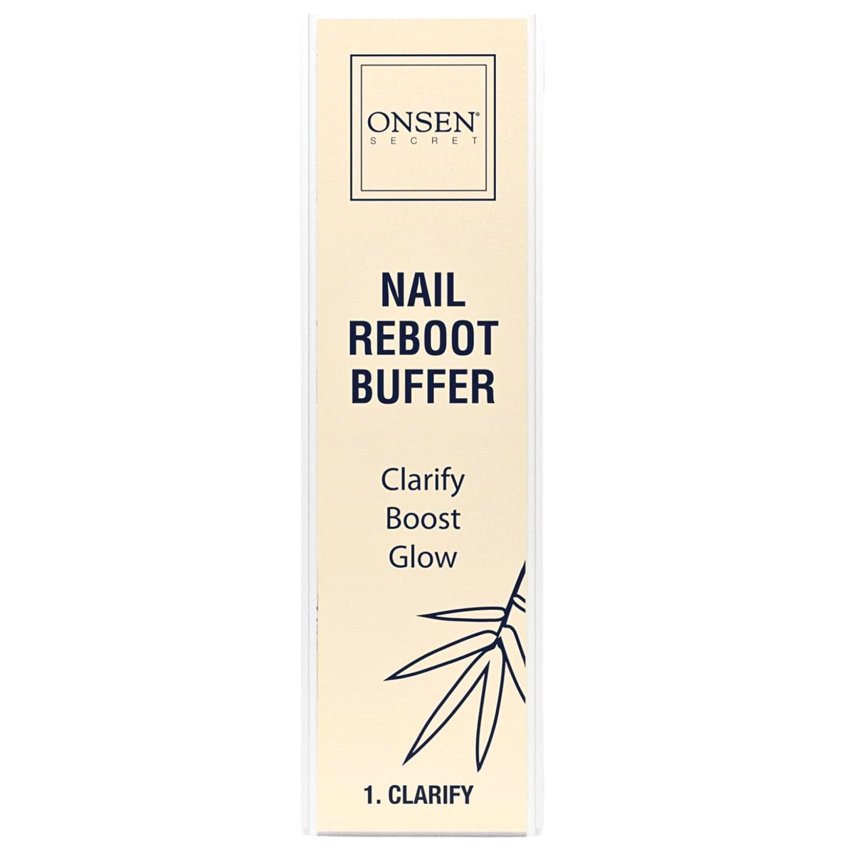 Onsen Secret, Nail Reboot Buffer, 3 Piece Set
