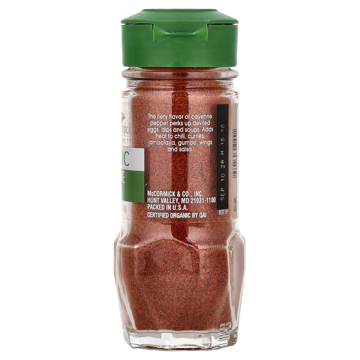 McCormick Gourmet, Organic Cayenne Pepper, 1.5 oz (42 g)
