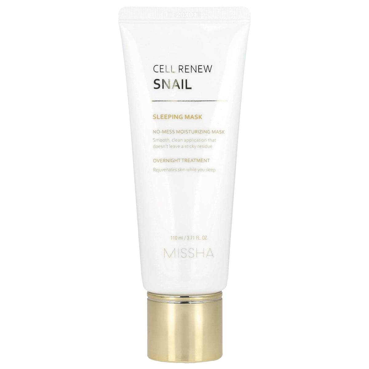Missha, Cell Renew Snail, Sleeping Beauty Mask, 3.71 fl oz (110 ml)