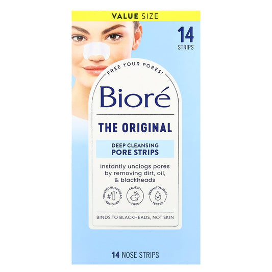 Biore, Deep Cleansing Pore Strips, 14 Nose Strips