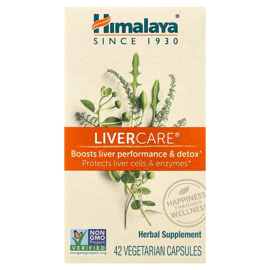 Himalaya, LiverCare®, 42 Vegetarian Capsules