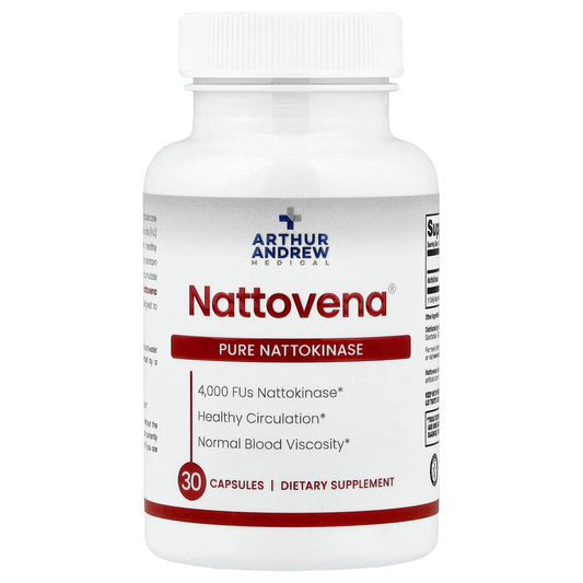 Arthur Andrew Medical, Nattovena®, Pure Nattokinase, 4,000 FUs, 30 Capsules