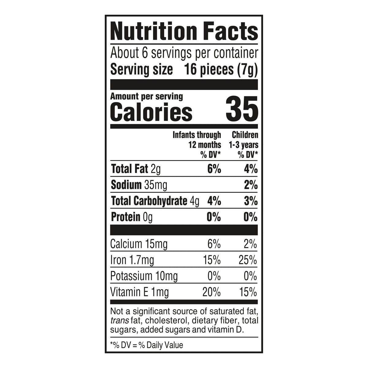 Gerber, Snacks for Baby, Lil' Crunchies®, Baked Grain Snack, 8+ Months, Veggie Dip, 1.48 oz (42 g)