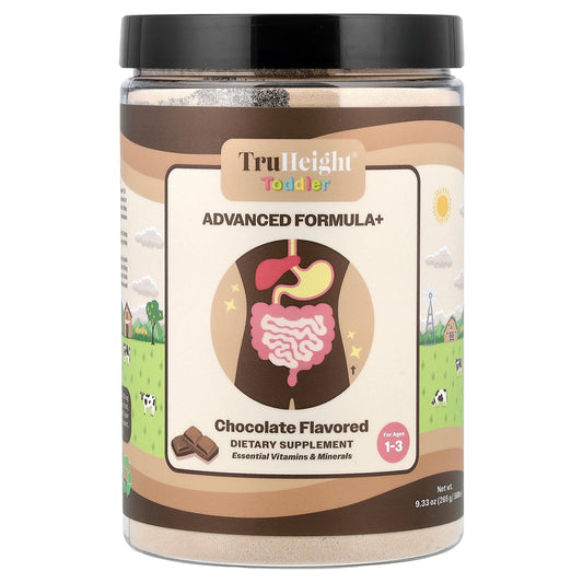 TruHeight, Toddler, Advanced Formula+, For Ages 1-3, Chocolate, 0.58 lbs (265 g)