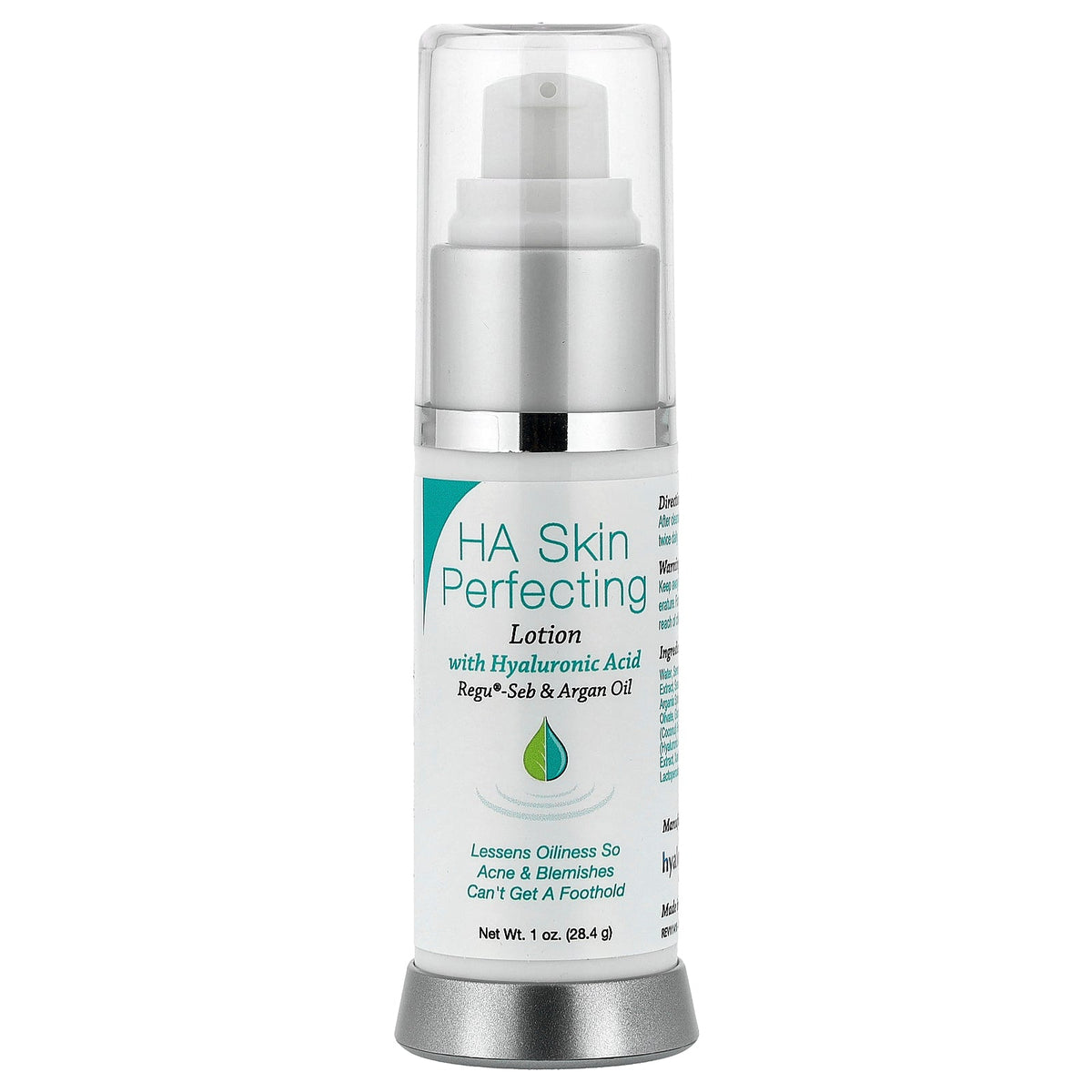 Hyalogic, HA Skin Perfecting Lotion with Hyaluronic Acid, Fragrance Free, 1 oz (28.4 g)