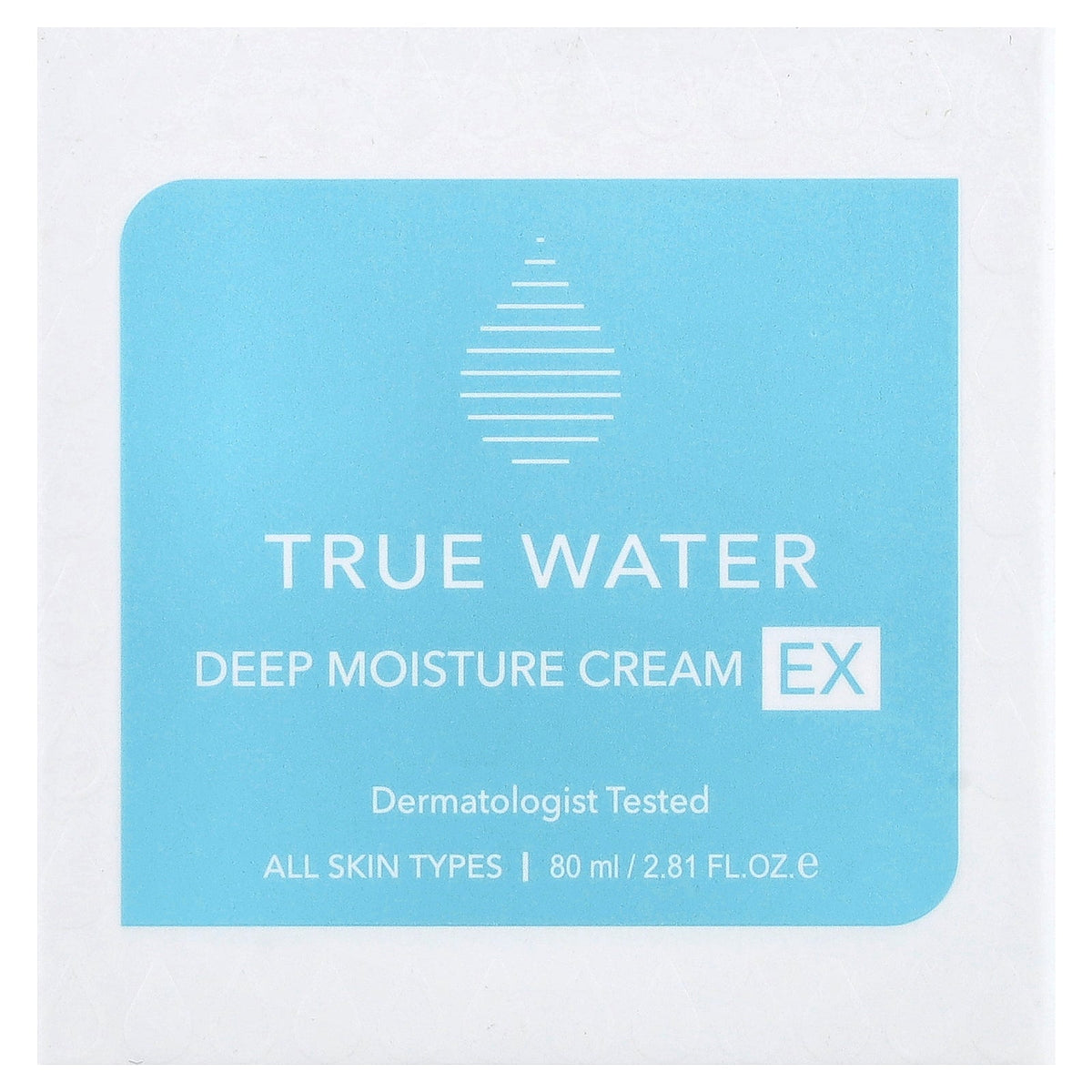 Thank You Farmer, True Water, Deep Moisture Cream EX, All Skin Types, 2.81 fl oz (80 ml)