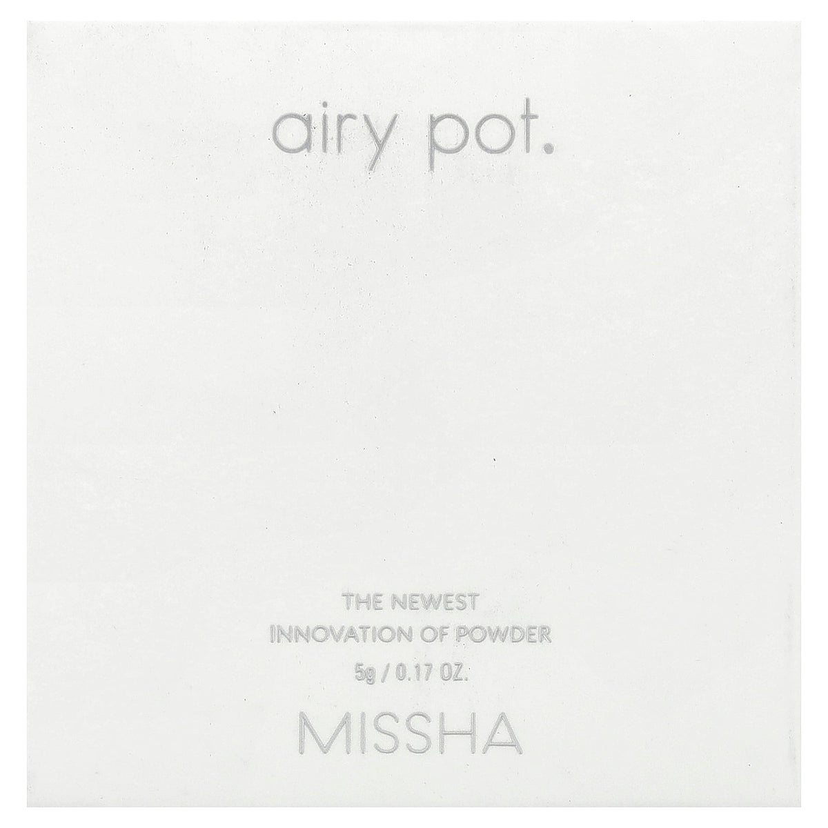 Missha, Airy Pod Pressed Powder, Pink, 0.17 oz (5 g)