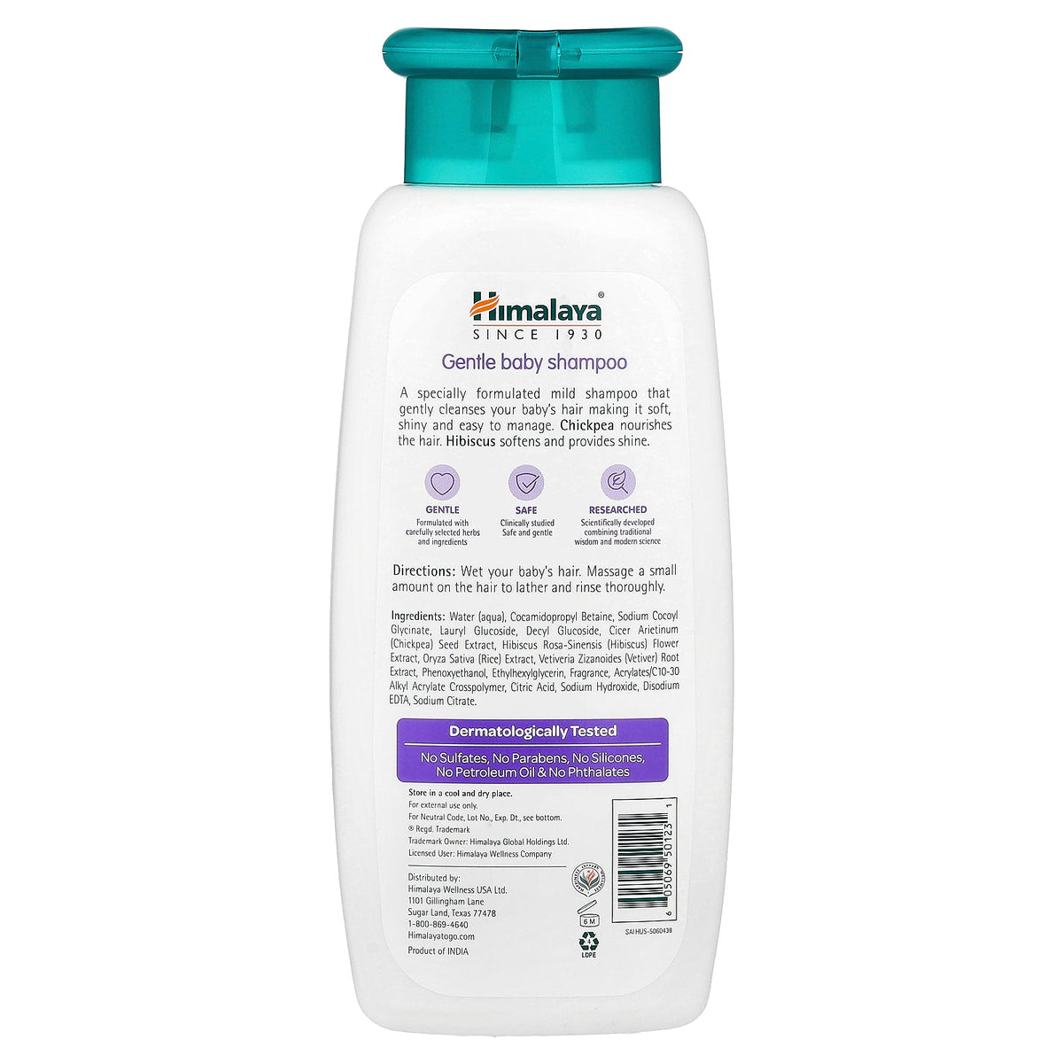 Himalaya, Gentle Baby Shampoo, 13.53 fl oz (400 ml)
