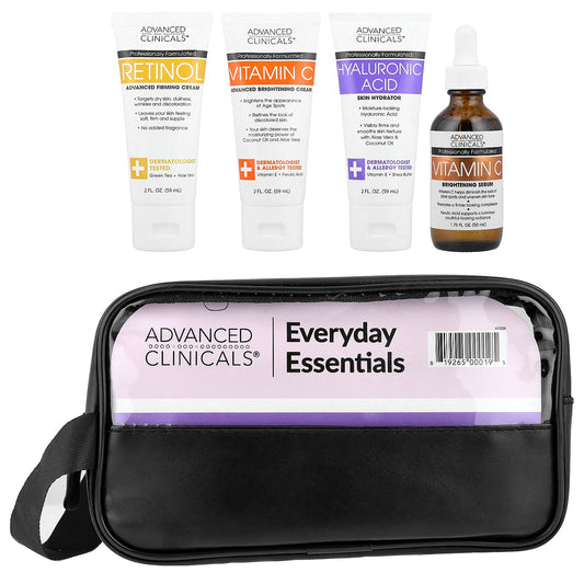 Advanced Clinicals, iHerb® Exclusive, Everyday Essentials Beauty Bag, 5 Piece Set
