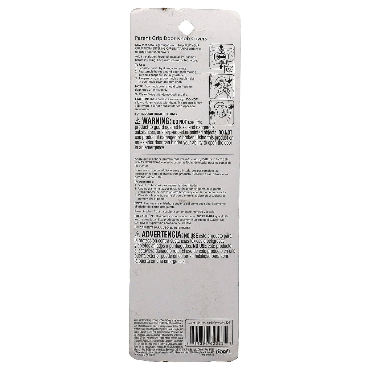 Safety 1st, Parent Grip Door Knob Covers, 4 Pack