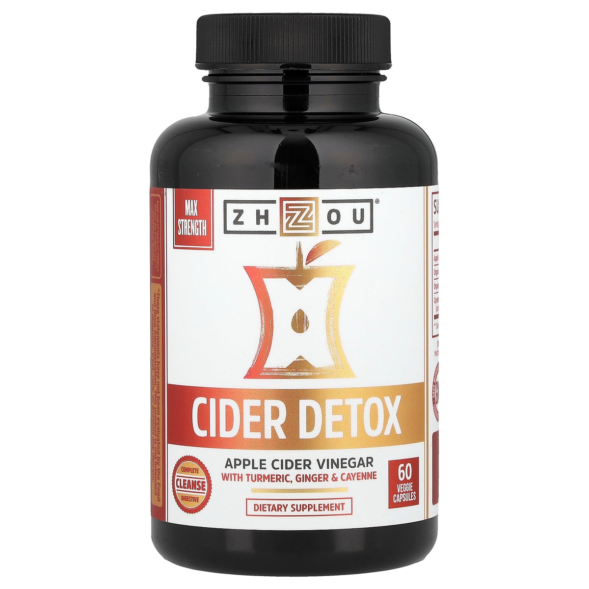 Zhou Nutrition, Cider Detox, 60 Veggie Capsules