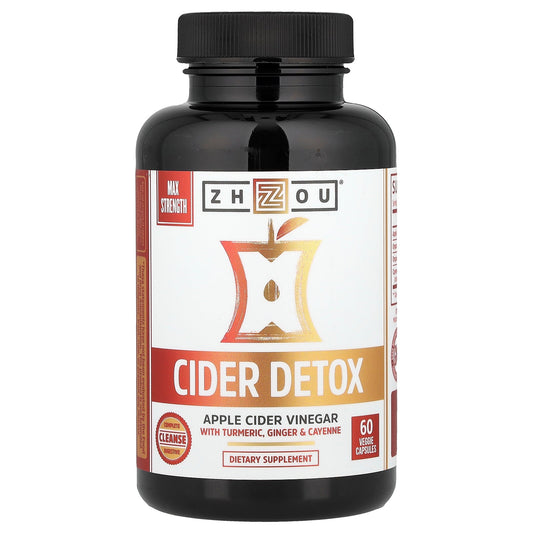Zhou Nutrition, Cider Detox, 60 Veggie Capsules