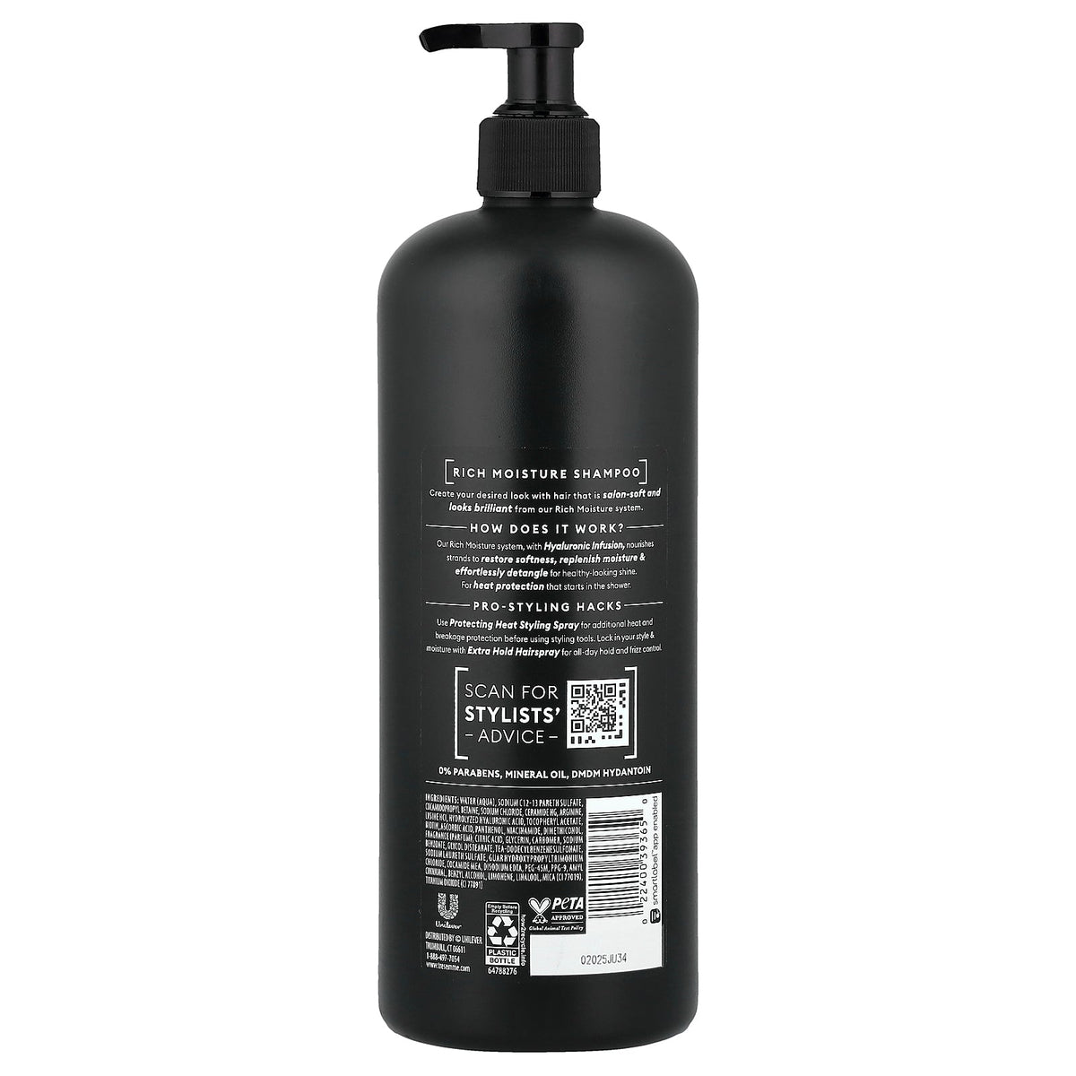 TRESemmé, Rich Moisture Shampoo, 28 fl oz (828 ml)