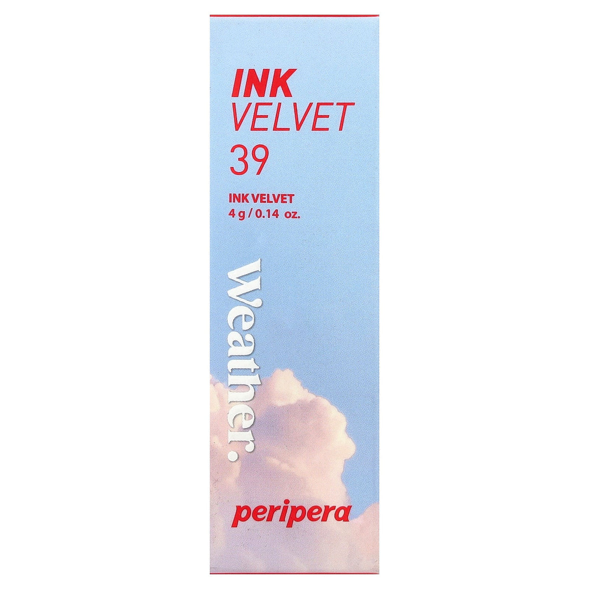 Peripera, Ink Velvet Lip Tint, Weather, 39 Sunny Orange, 0.14 oz (4 g)