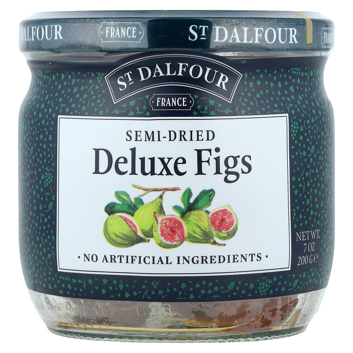 St. Dalfour, Deluxe Figs, Semi-Dried, 7 oz (200 g)
