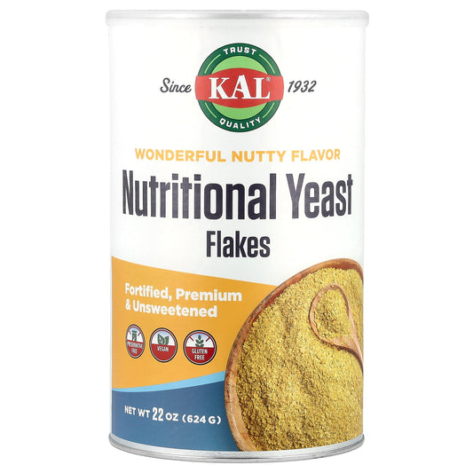 KAL, Nutritional Yeast Flakes, 22 oz (624 g)