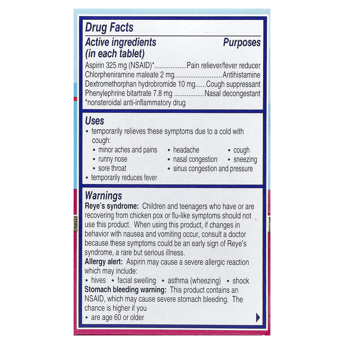 Alka-Seltzer Plus, Power Fast Fizz™, Cough & Cold, Severe, Citrus, 20 Effervescent Tablets