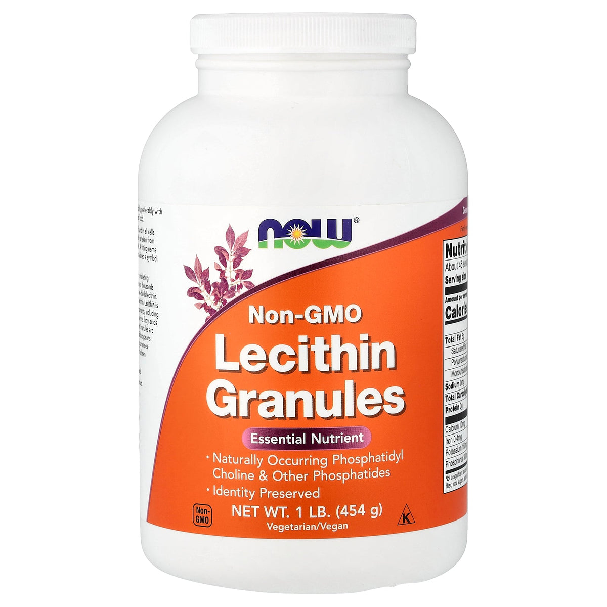 NOW Foods, Lecithin Granules, 1 lb (454 g)