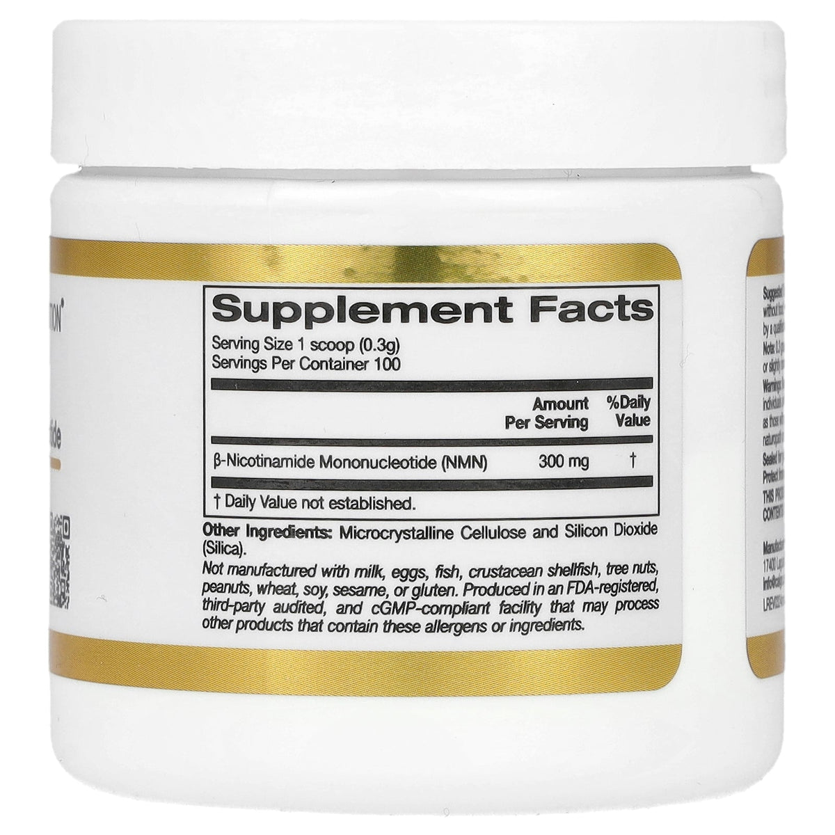 California Gold Nutrition, NMN Powder, 1.06 oz (30 g)