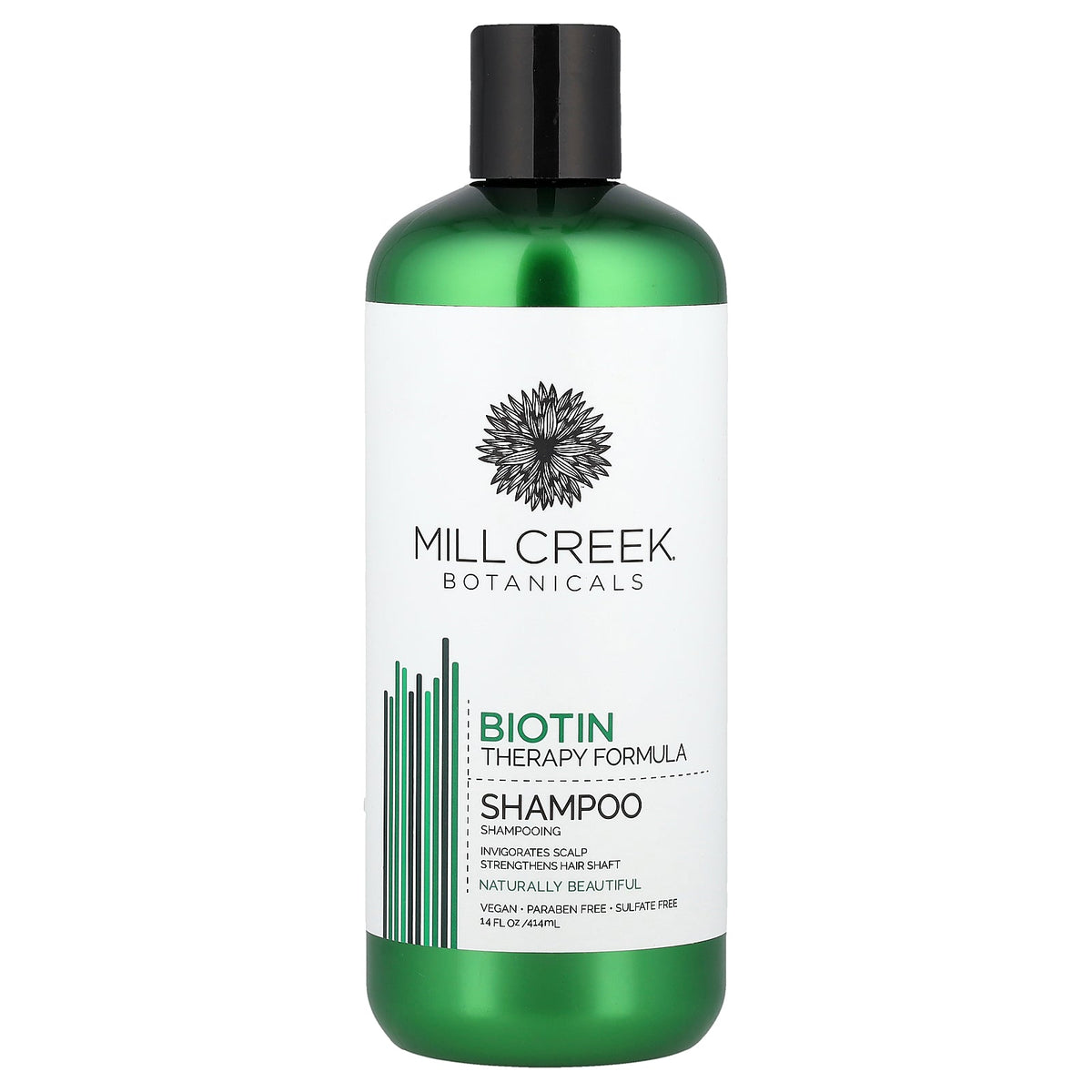 Mill Creek Botanicals, Biotin Therapy Formula Shampoo, 14 fl oz (414 ml)