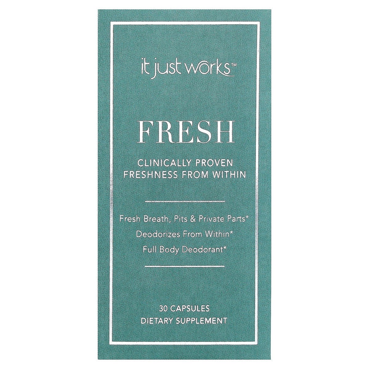 It Just Works, Fresh, 30 Capsules
