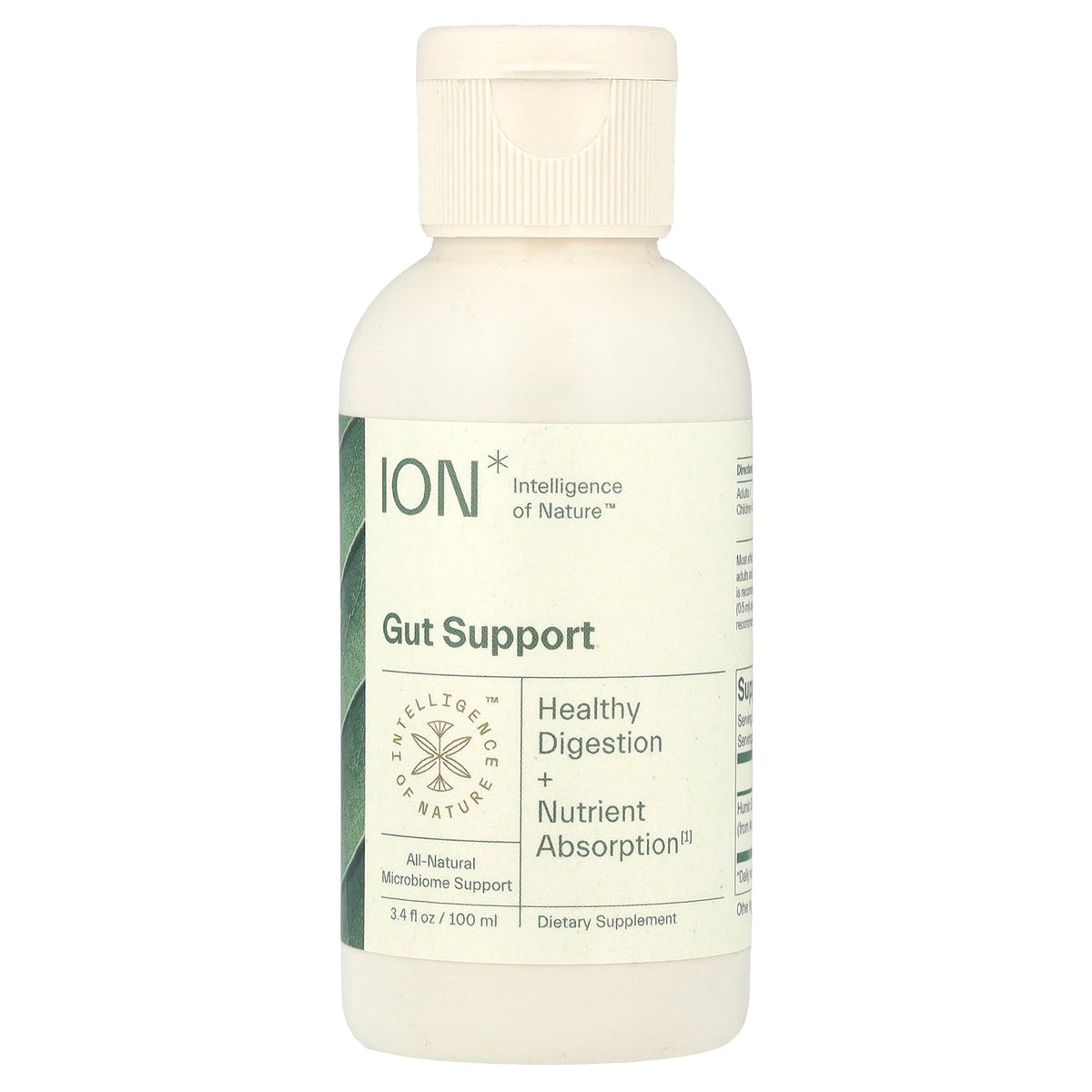 ION Intelligence of Nature, Gut Support, 3.4 fl oz (100 ml)