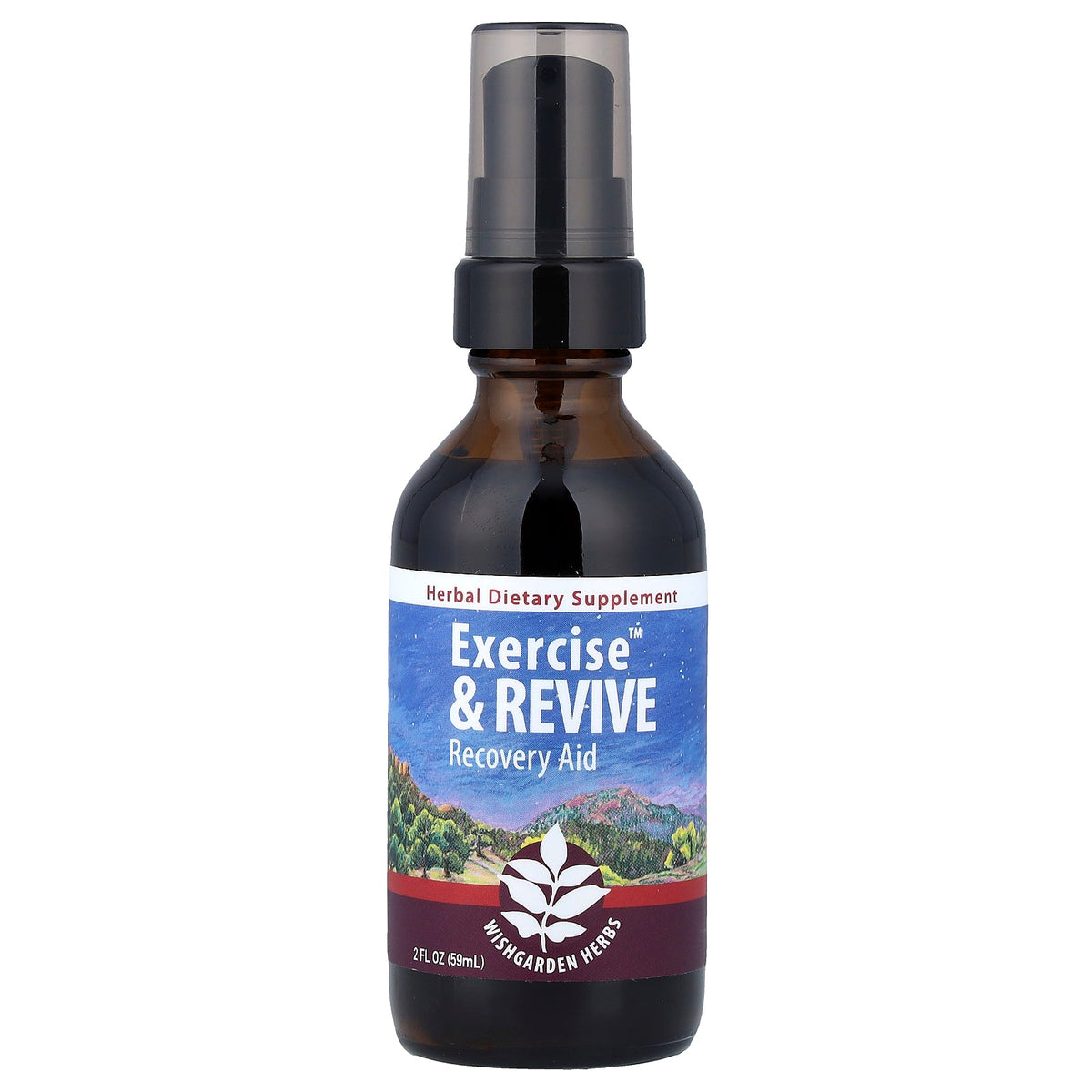 WishGarden Herbs, Exercise™ & Revive, Recovery Aid, 2 fl oz (59 ml)