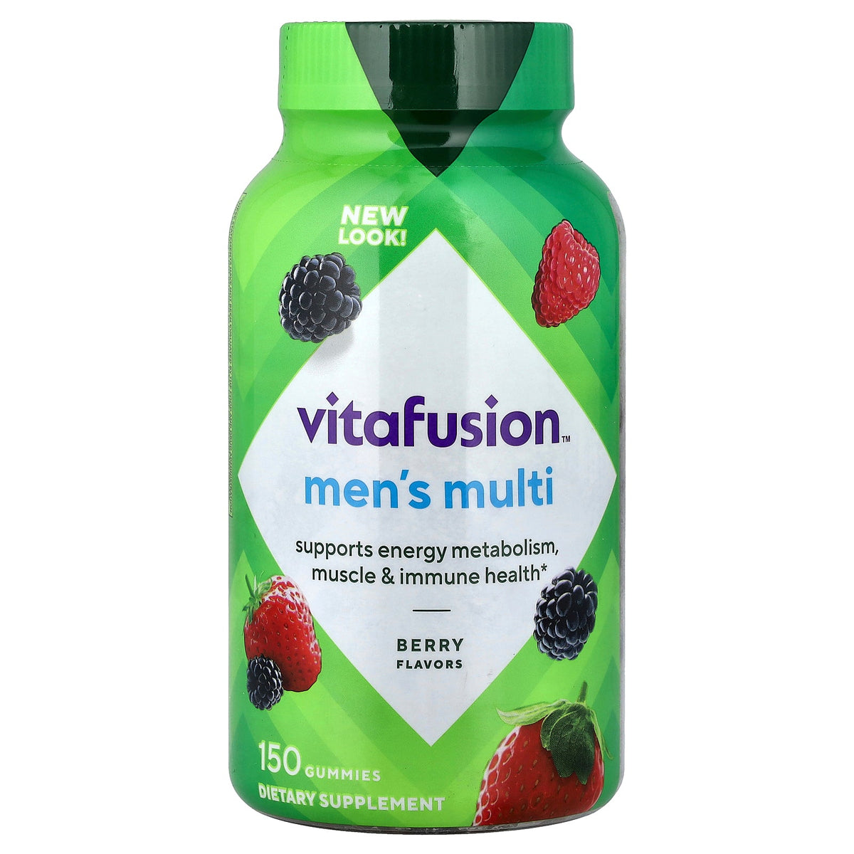 VitaFusion, Men's Multi Gummies, Berry, 150 Gummies