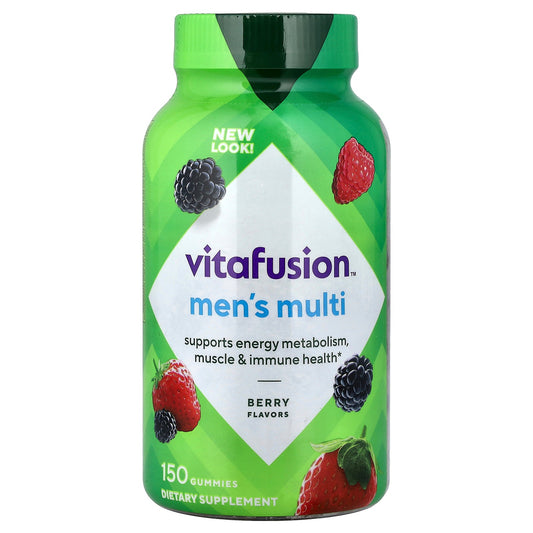 VitaFusion, Men's Multi Gummies, Berry, 150 Gummies