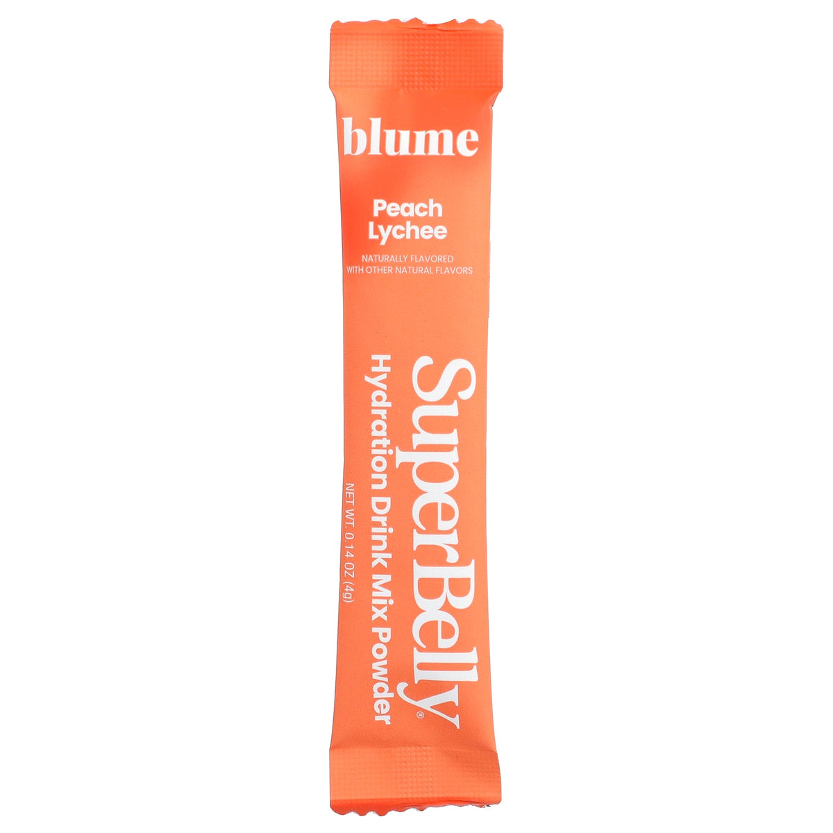 Blume, SuperBelly®, Peach Lychee, 15 Packets, 0.14 oz (4 g) Each