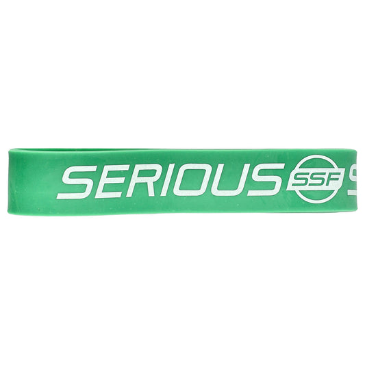 Serious Steel Fitness, 32 Inch Resistance Band, #4 Green, 1 Count