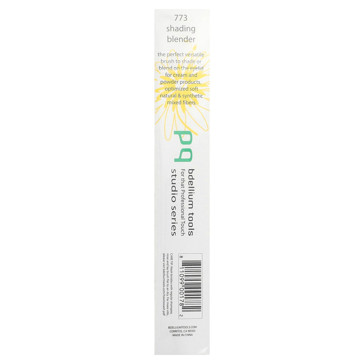 Bdellium Tools, Studio Series, Shading Blender Brush, Eyes 773, 1 Brush