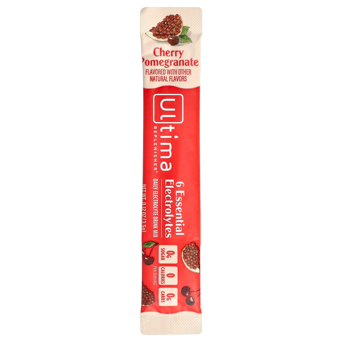 Ultima Replenisher, 6 Essential Electrolytes, Daily Electrolyte Drink Mix, Cherry Pomegranate, 20 Stickpacks, 0.12 oz (3.5 g) Each