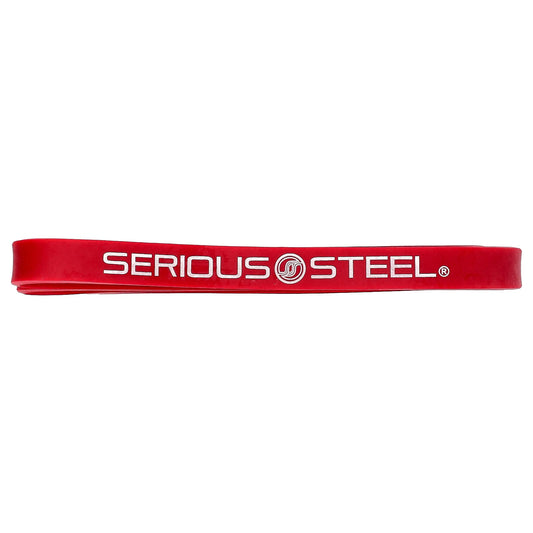 Serious Steel Fitness, 41 Inch Resistance Band, #2 Red, 1 Count