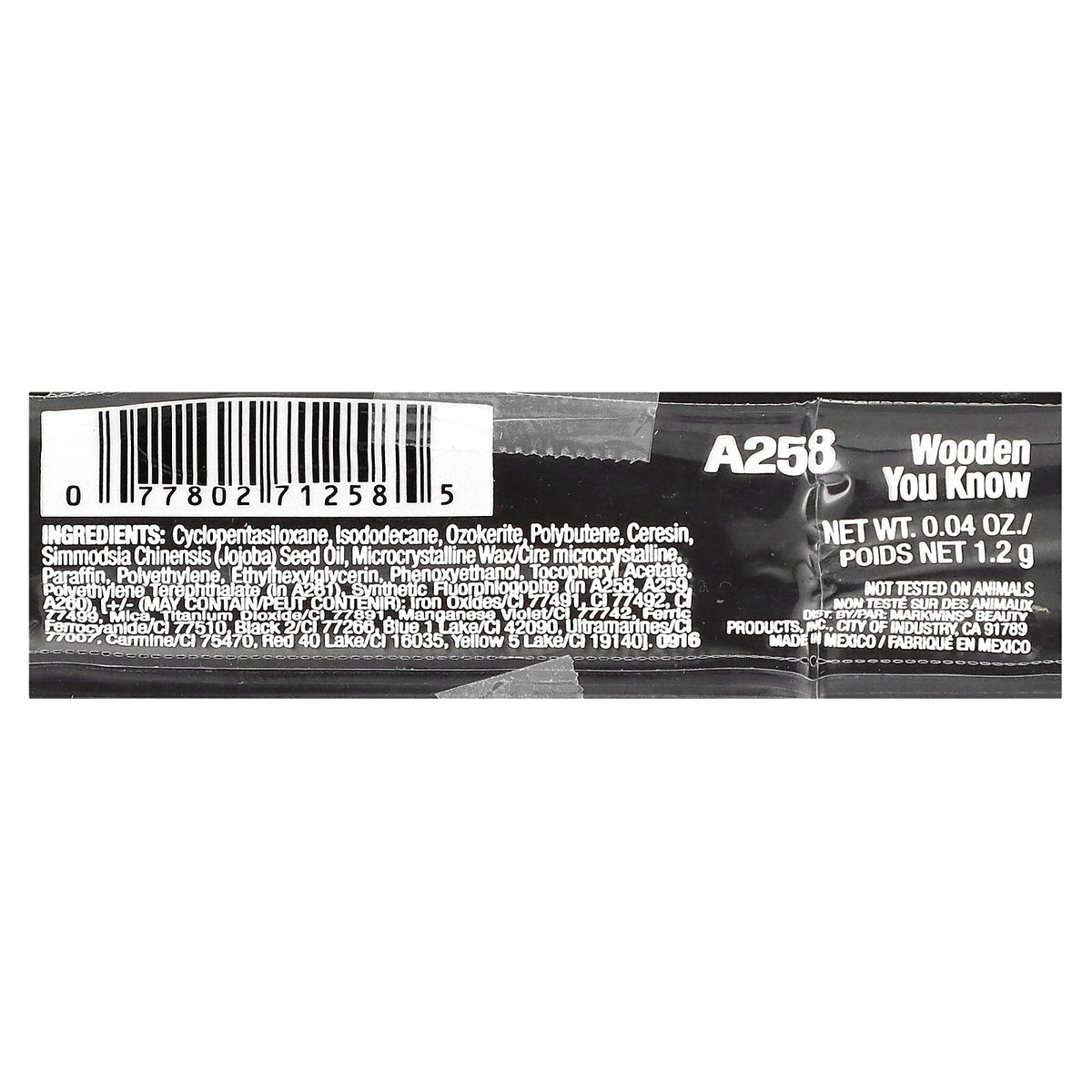 wet n wild, On Edge Longwearing Eye Pencil, A258 Wooden You Know, 0.04 oz (1.2 g)