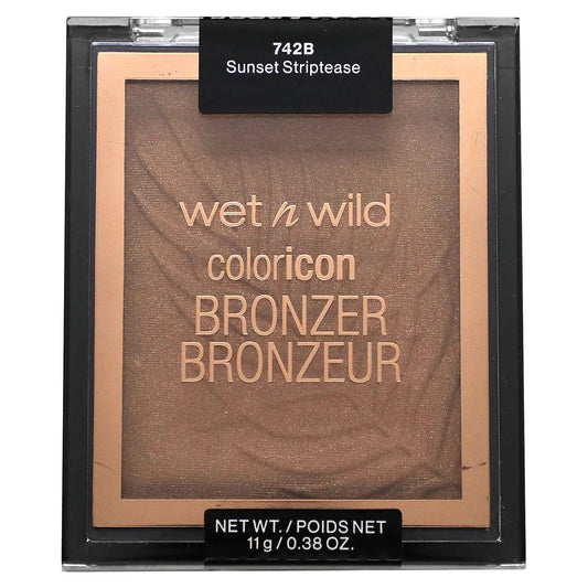 wet n wild, Color Icon, Bronzer, 742B Sunset Striptease, 0.38 oz (11 g)