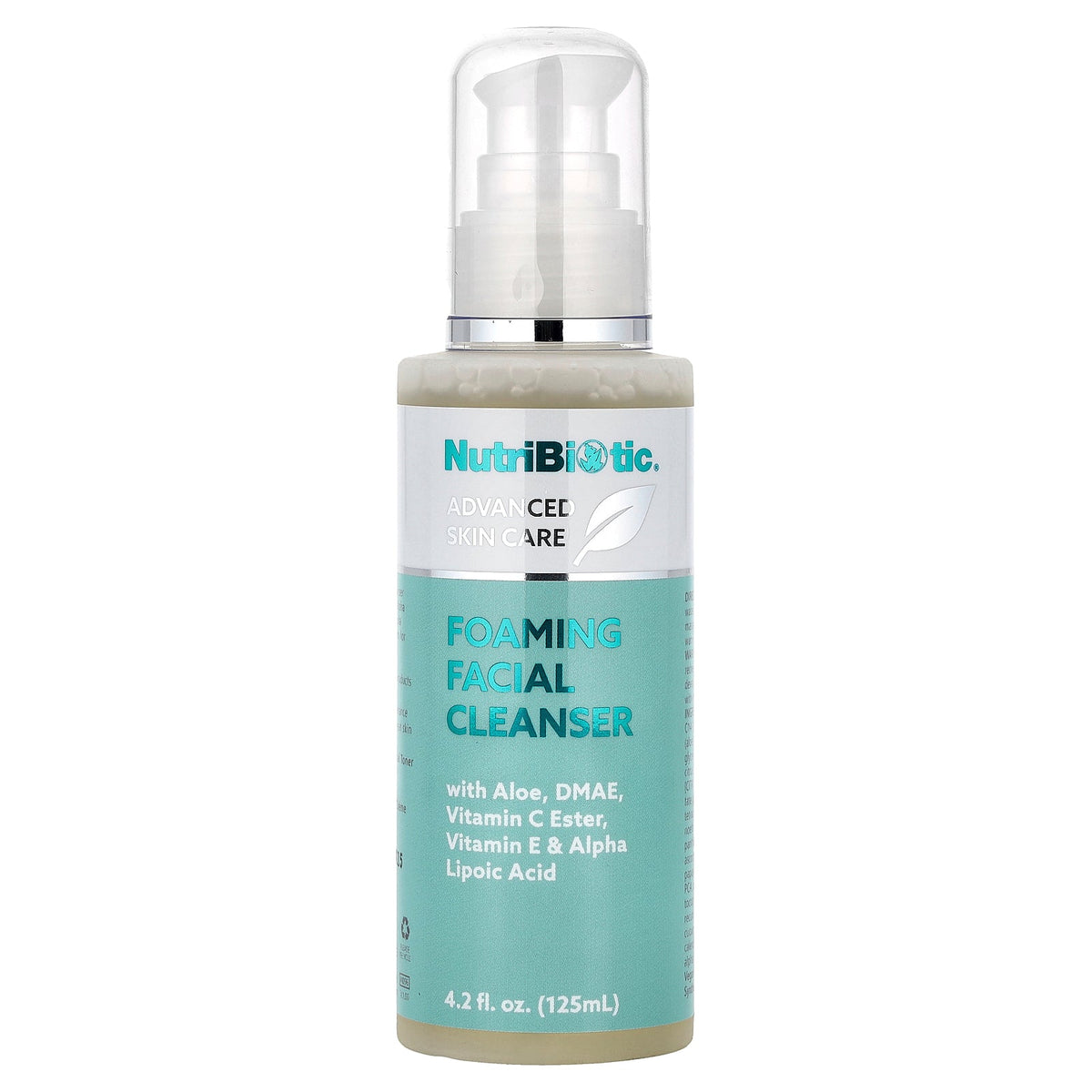 NutriBiotic, Advanced Skin Care, Foaming Facial Cleanser, 4.2 fl oz (125 ml)