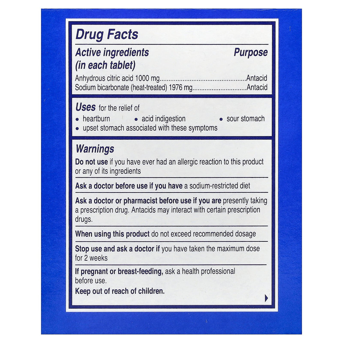Alka-Seltzer, Upset Stomach Relief, 24 Effervescent Tablets