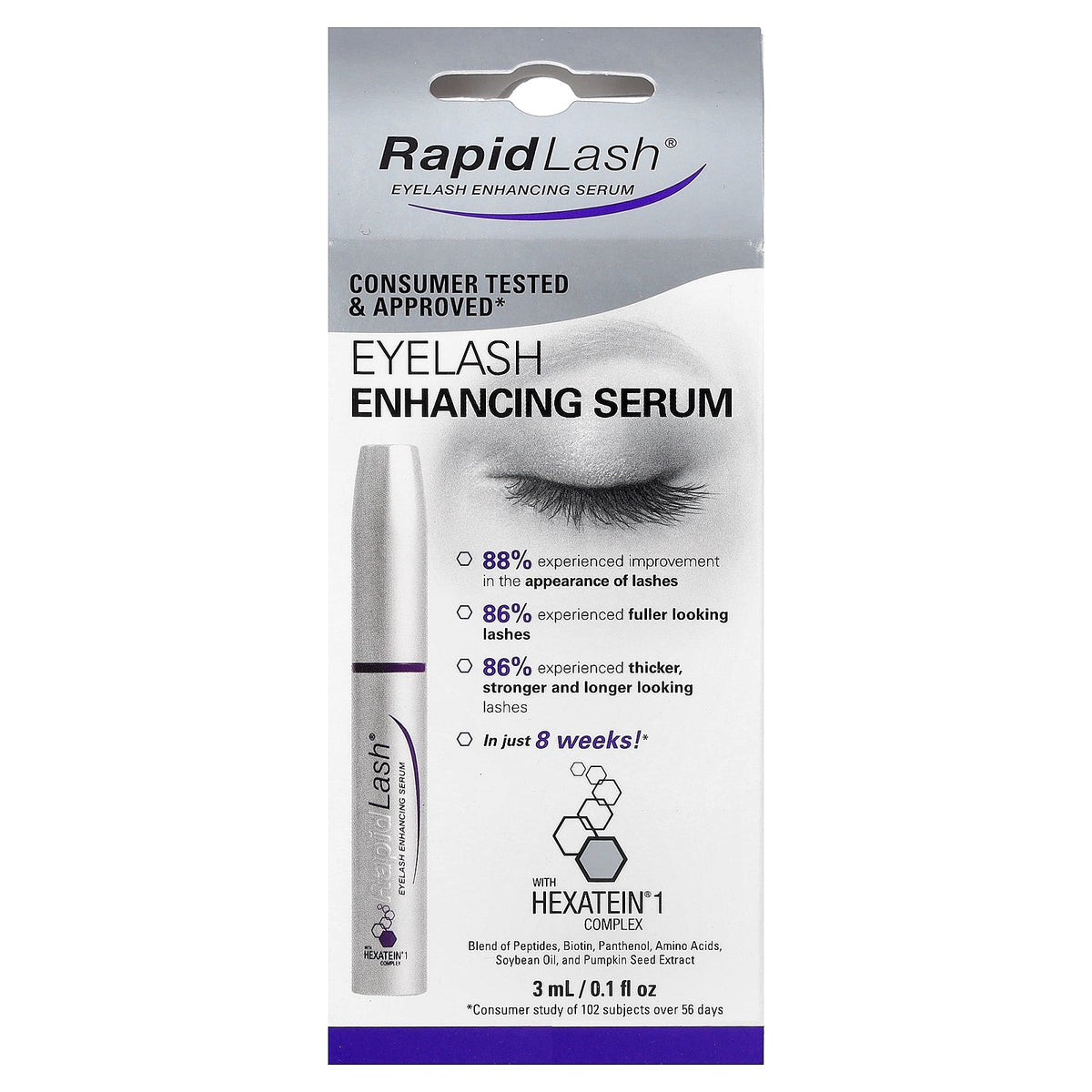RapidLash®, Eyelash Enhancing Serum, 0.1 fl oz (3 ml)