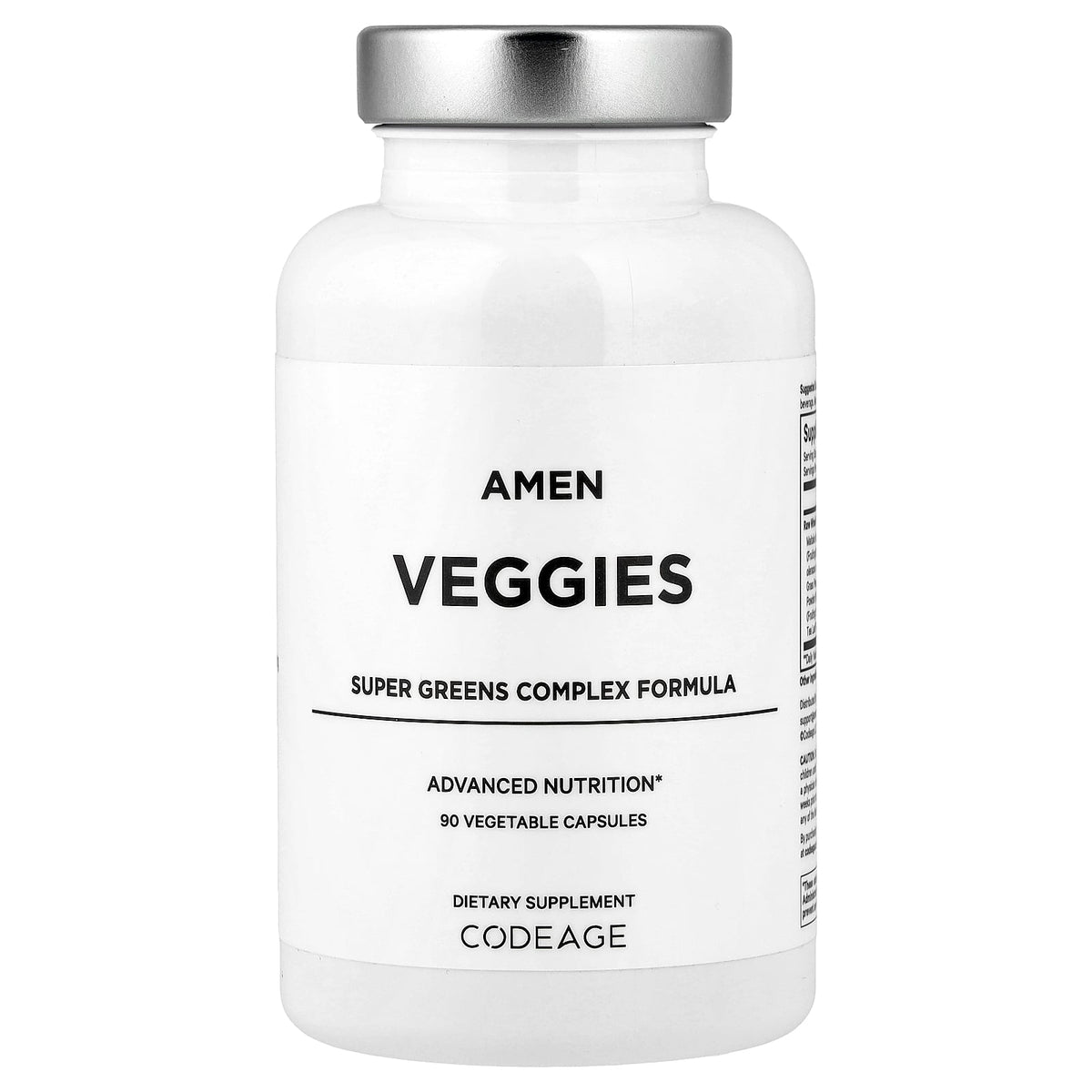 Codeage, Amen, Veggies, 90 Vegetable Capsules