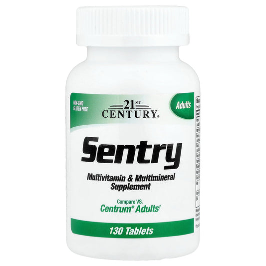 21st Century, Sentry, Adults Multivitamin & Multimineral Supplement, 130 Tablets