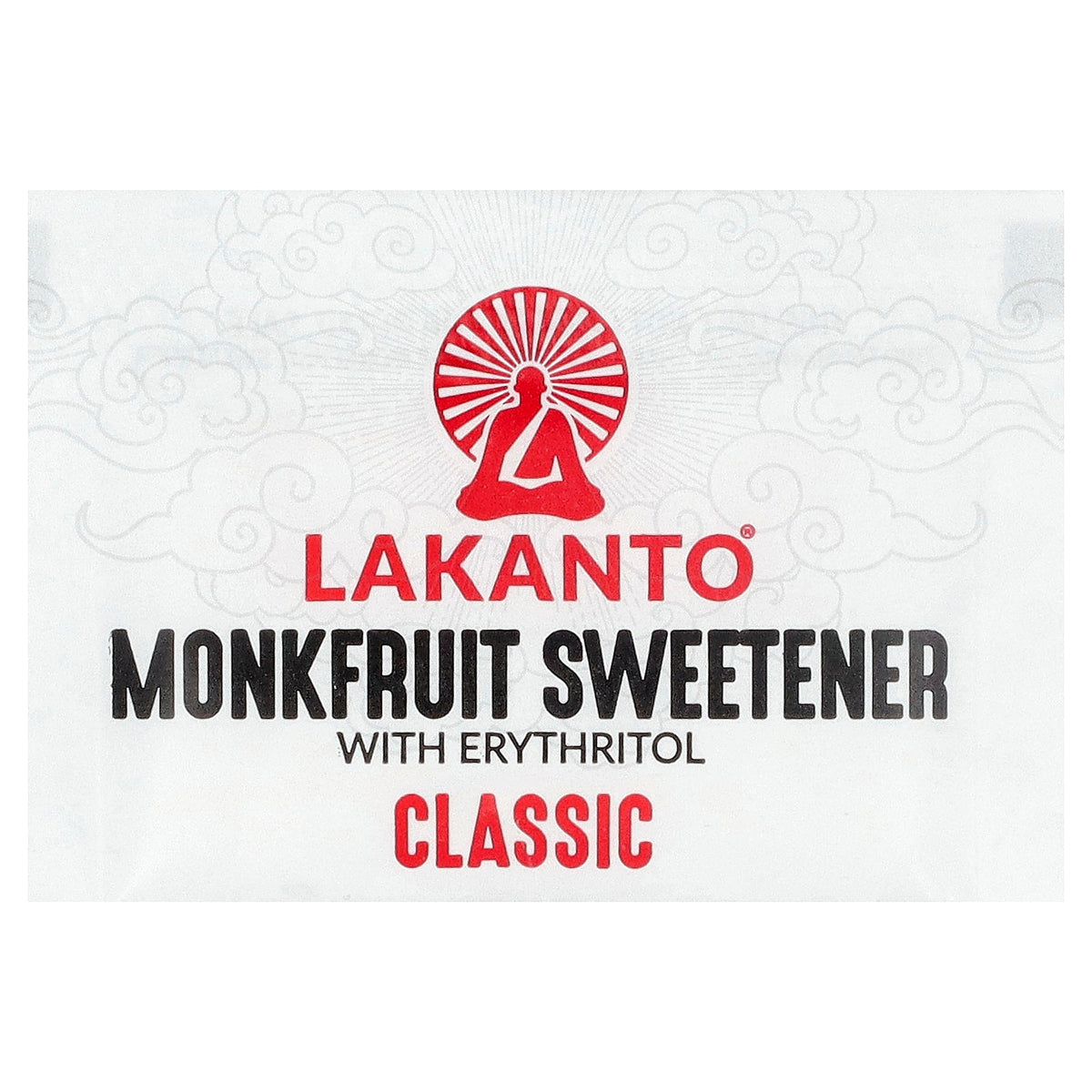Lakanto, Monkfruit Sweetener With Erythritol, Classic, 30 Packets, 3.17 oz (90 g)
