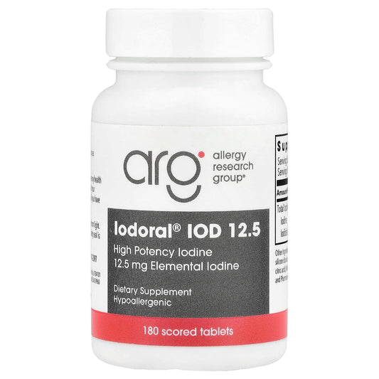 Optimox, Iodoral® IOD 12.5, 12.5 mg, 180 Scored Tablets