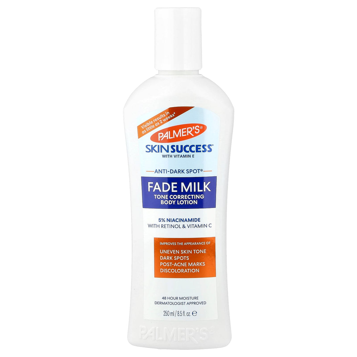 Palmer's, Skin Success® with Vitamin E, Fade Milk Tone Correcting Body Lotion, 8.5 fl oz (250 ml)
