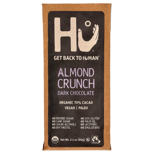 Hu, Dark Chocolate, Almond Crunch, 2.1 oz (60 g)